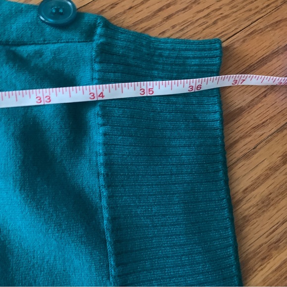 Cable & Gauge Teal Short sweater - Picture 6 of 6